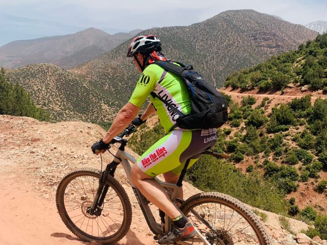 Morocco High Atlas Mountains Mountain Bike in the mountains